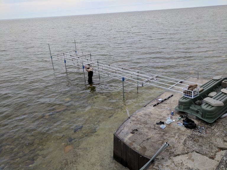 Dock installation